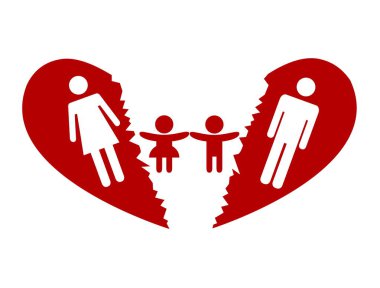 Ebeveynler ve çocuklar boşanmış alıyorum sonra kırık kalple