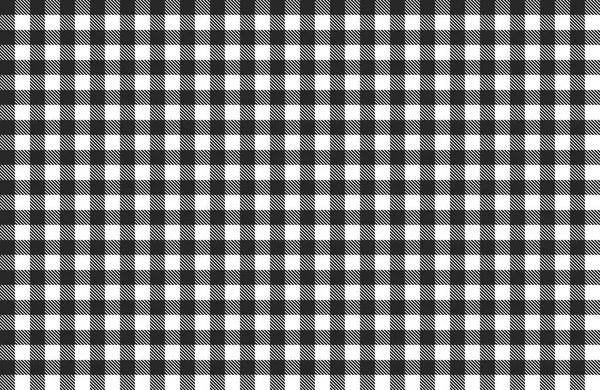 Czarno-biały obrus tekstura — Zdjęcie stockowe