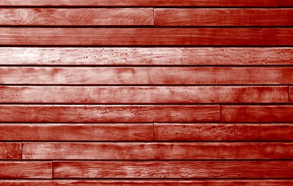 Hintergrund Textur: rote Holzplanken — Stockfoto