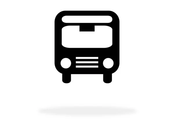 Icono de autobús para transporte público — Foto de Stock