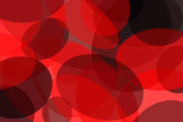 Textura de fundo vermelho com círculos transoparentes — Fotografia de Stock