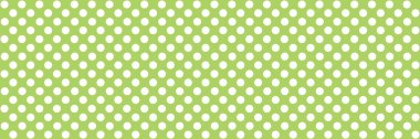 Yeşil beyaz nokta - Polka nokta arka plan dokusu