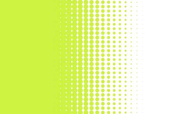 Achtergrond textuur: groene gradiënt stippen op witte achtergrond — Stockfoto