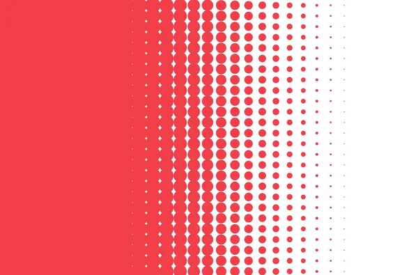 Textura de fondo: puntos de gradiente rojo sobre fondo blanco — Foto de Stock