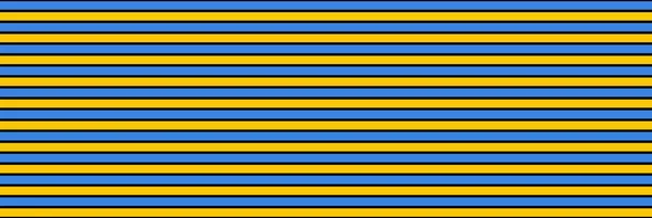 Horizontal striped background banner yellow blue black