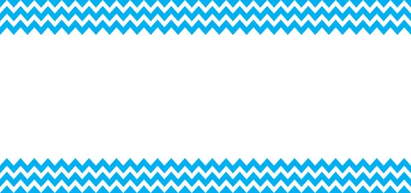 Blue and white background with zig zag frame