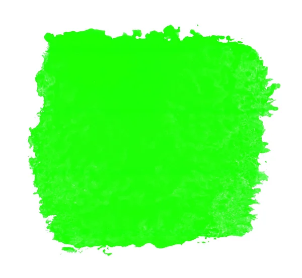 Textura aquarela pintada à mão com cor verde claro — Fotografia de Stock