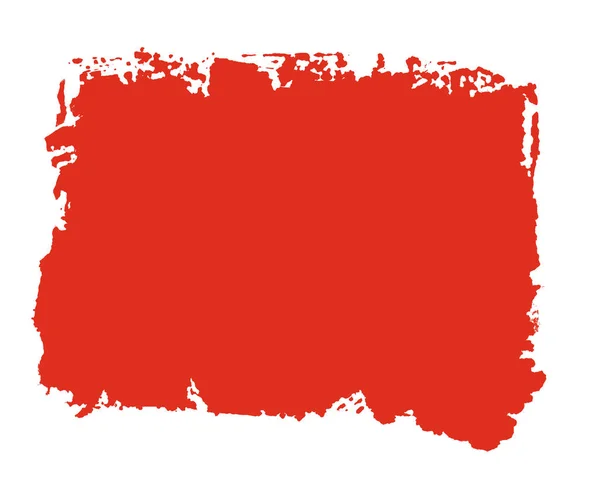 Rode potlood textuur hand geschilderd op witte achtergrond — Stockfoto