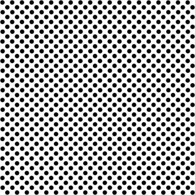 Beyaz arkaplanda kusursuz siyah noktalar