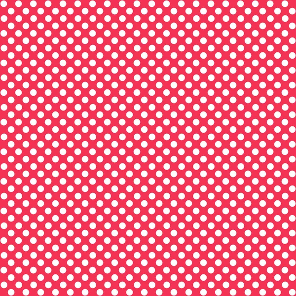 Kırmızı arka planda dikişsiz beyaz nokta