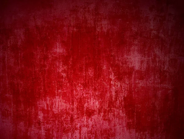 Textura de pared de hormigón con color rojo sucio — Foto de Stock