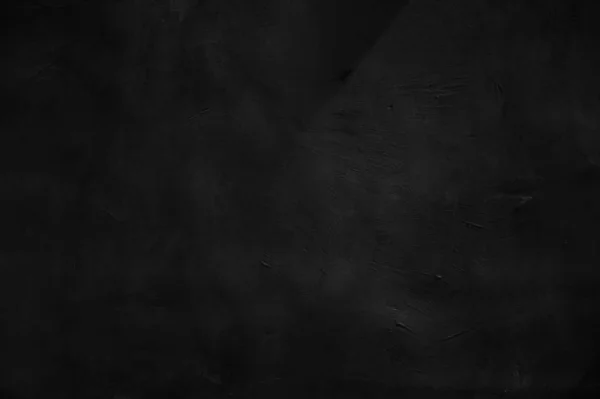 Lege zwarte grunge wand textuur met Kopieer ruimte — Stockfoto