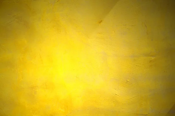 Vacía textura de pared grunge amarillo anaranjado con espacio de copia — Foto de Stock