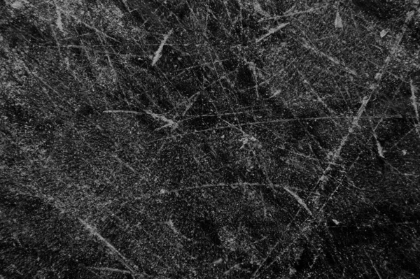Black ice texture background with scratches — Stock Photo, Image