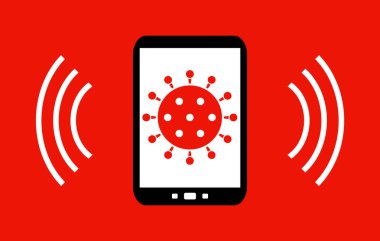 Smartphone 'daki Coronavirus Uygulaması: Covid-19 Enfeksiyonu Uyarısı