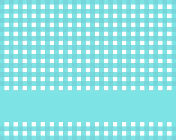 Hellblau Weiß Kariertes Tischtuchmuster Mit Streifen — Stockfoto