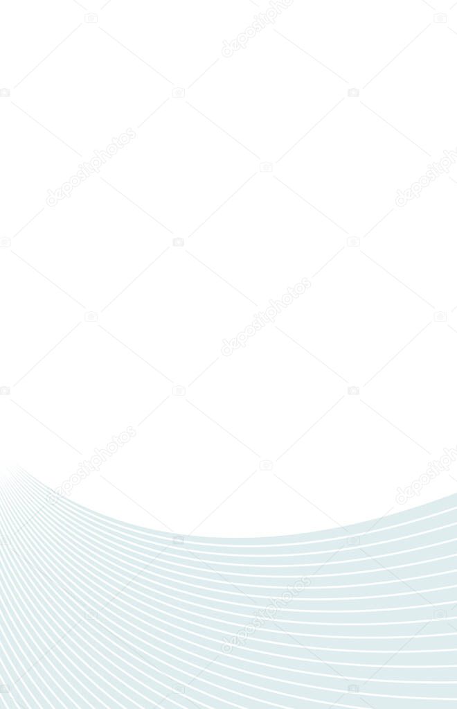 Presentation or background template with curve of blue grey and white thin lines with copy space