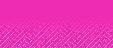 Beyaz eğimli köşegen çizgileri olan pembe arkaplan şablonu