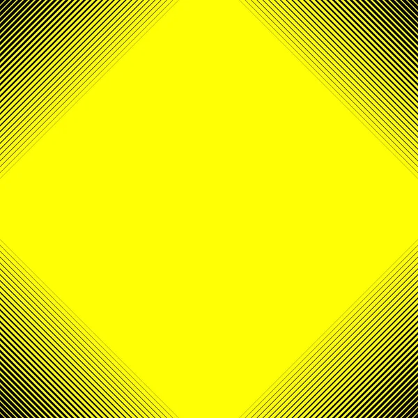 Yellow Background Gradient Frame Black Lines — Stock Photo, Image