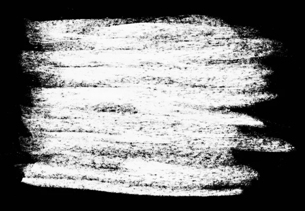 Dirty Scribble White Chalk Crayon Stripes Black — Stock Photo, Image