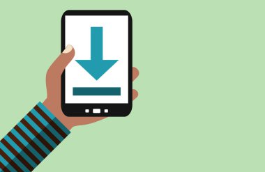 El bilgisayarı: İndir - Düz Tasarım