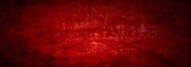 Kırmızı kirli grunge duvar dokusu - Kopya alanı olan arkaplan