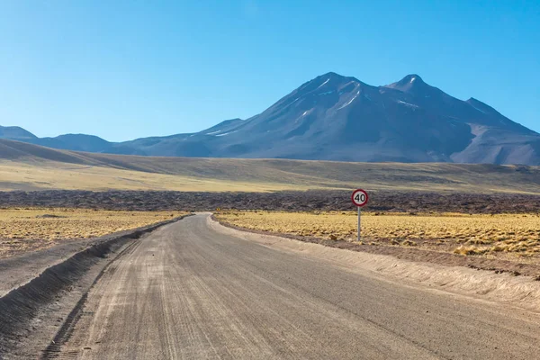 Desierto Atacama Chile Andes Sudamérica Hermosa Vista Paisaje —  Fotos de Stock