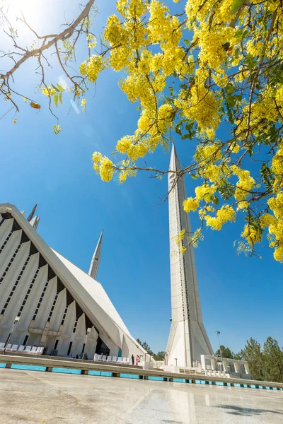 Shah Faisal Mosque is one of the largest Mosques in the World. Islamabad, Pakistan.