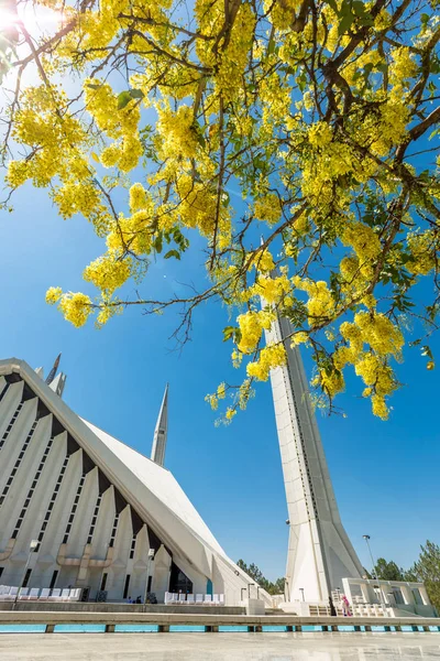 Shah Faisal Mosque is one of the largest Mosques in the World. Islamabad, Pakistan.