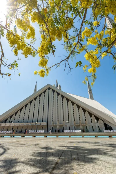 Shah Faisal Mosque is one of the largest Mosques in the World. Islamabad, Pakistan.