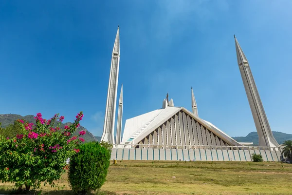 Moschea Shah Faisal Una Delle Più Grandi Moschee Del Mondo — Foto Stock