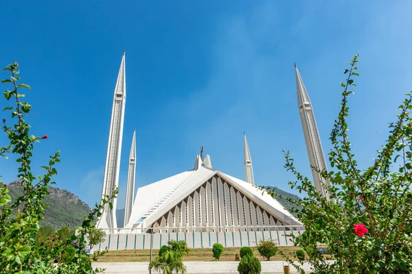 Shah Faisal Mosque is one of the largest Mosques in the World. Islamabad, Pakistan.