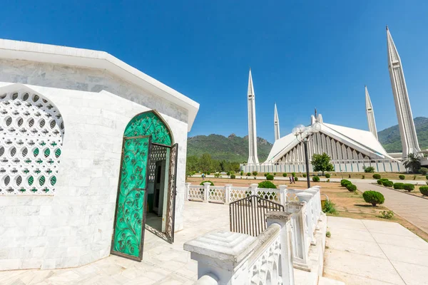 Shah Faisal Mosque is one of the largest Mosques in the World. Islamabad, Pakistan.