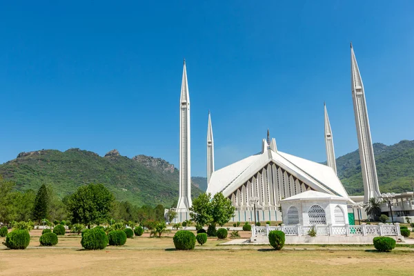 Moschea Shah Faisal Una Delle Più Grandi Moschee Del Mondo — Foto Stock