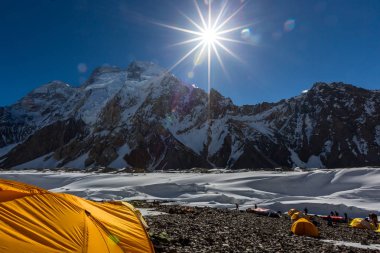 K2 dağ tepe, ikinci en yüksek dağı dünyanın K2 trek, Pakistan, Asya