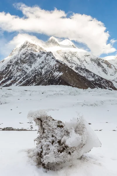 Горная Вершина Вторая Высоте Гора Мире Поход Пакистан Азия — стоковое фото