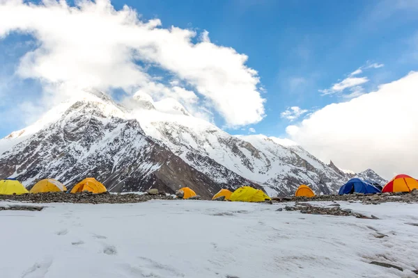の山頂 世界で最も高い山トレック パキスタン アジア — ストック写真