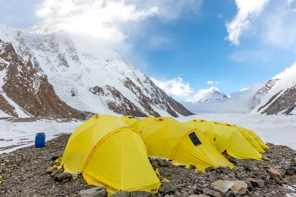 Montagne Sommet Deuxième Haute Montagne Dans Monde Trek Pakistan Asie — Photo