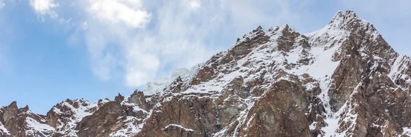 Montanha Pico Segunda Montanha Mais Alta Mundo Caminhada Paquistão Ásia — Fotografia de Stock