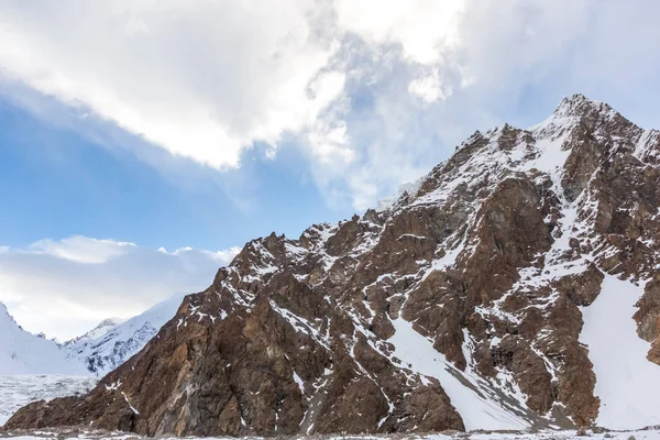 Dağ Tepe Ikinci Yüksek Dağı Dünyanın Trek Pakistan Asya — Stok fotoğraf