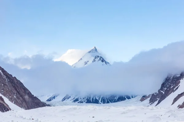 Montagne Sommet Deuxième Haute Montagne Dans Monde Trek Pakistan Asie — Photo