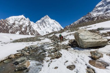 K2 dağ tepe, ikinci en yüksek dağı dünyanın K2 trek, Pakistan, Asya