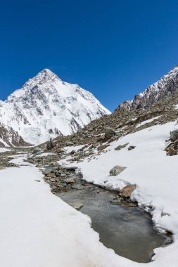 K2 dağ tepe, ikinci en yüksek dağı dünyanın K2 trek, Pakistan, Asya