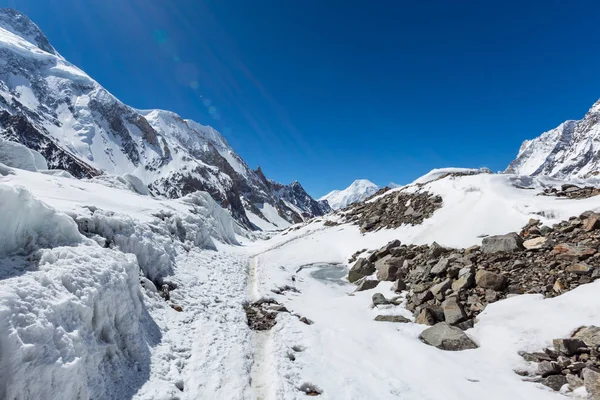 Pico Montaña Segunda Montaña Más Alta Del Mundo Trek Pakistán — Foto de Stock