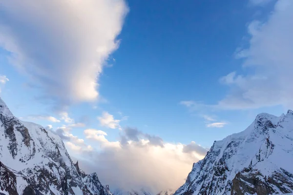 Montagne Sommet Deuxième Haute Montagne Dans Monde Trek Pakistan Asie — Photo