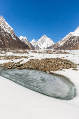 K2 dağ tepe, ikinci en yüksek dağı dünyanın K2 trek, Pakistan, Asya