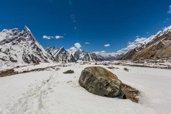 Pico Montaña Segunda Montaña Más Alta Del Mundo Trek Pakistán — Foto de Stock