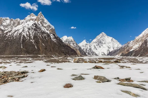 Pico Montaña Segunda Montaña Más Alta Del Mundo Trek Pakistán — Foto de Stock