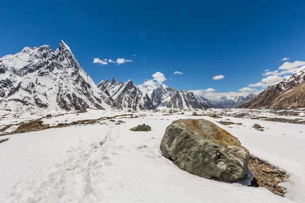 Pico Montaña Segunda Montaña Más Alta Del Mundo Trek Pakistán — Foto de Stock