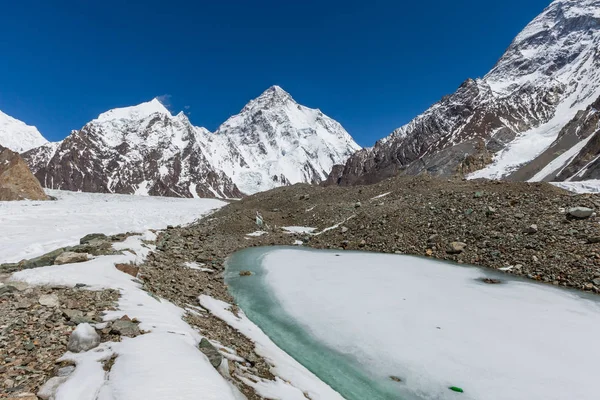 Pico Montaña Segunda Montaña Más Alta Del Mundo Trek Pakistán — Foto de Stock